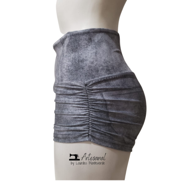 Short Licra Impresion Mezclilla - Image 3