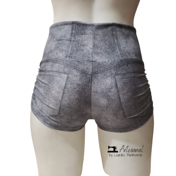 Short Licra Impresion Mezclilla - Image 4